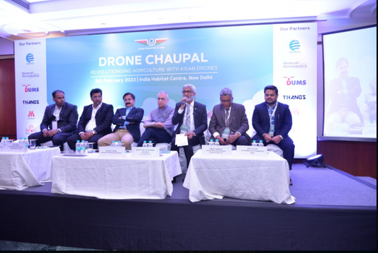 CEO of mPower lithium takes part in Drone Chaupal held by Drone Federation of India-mpowerlithium