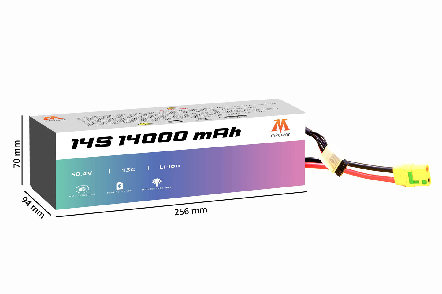mPower 14S 14000mAh Lithium-Ion Battery for Surveillance Drones-mpowerlithium