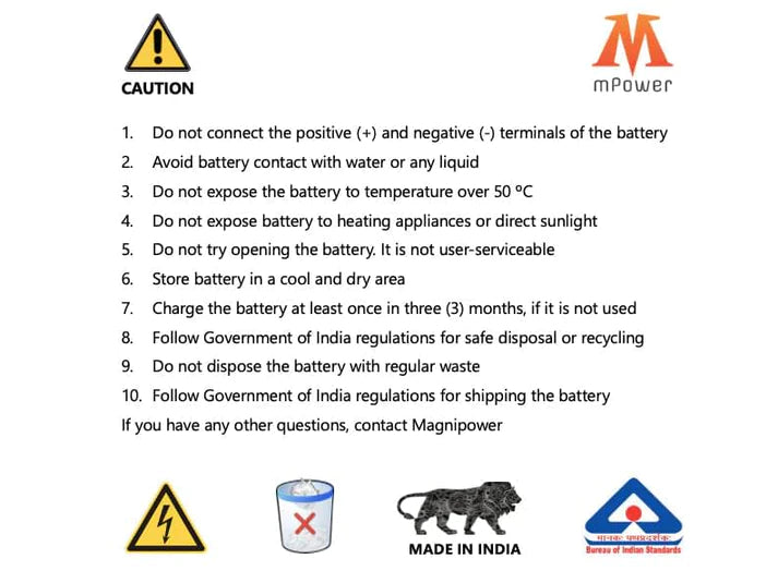 mPower 6S 12600mAh Lithium-ion Battery for Agricultural Spraying Drones-mpowerlithium