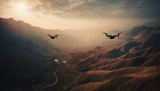How Drone-Based Surveillance is Strengthening National and Border Security?-mpowerlithium