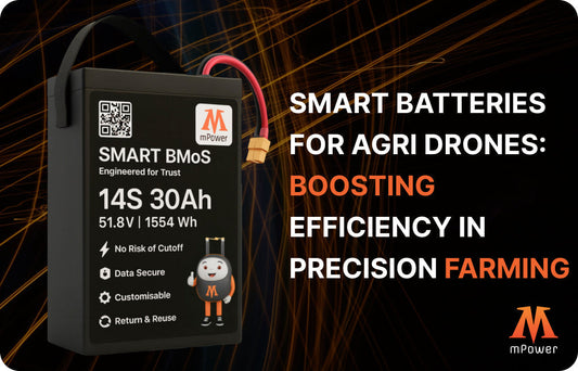 Smart Batteries for Agri Drones: Boosting Efficiency in Precision Farming