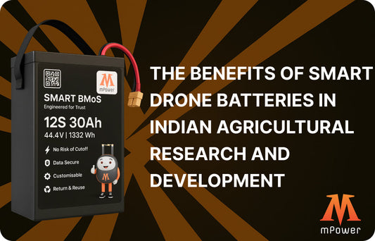 The Benefits of Smart Drone Batteries in Indian Agricultural Research and Development