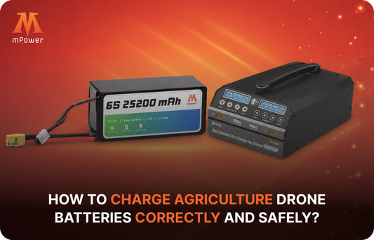 How to Charge Agriculture Drone Batteries Correctly and Safely?