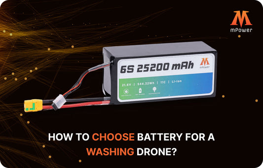 How to Choose a Battery for a Washing Drone