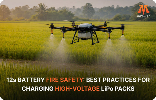 12S Battery Fire Safety: Best Practices for Charging High-Voltage LiPo Packs