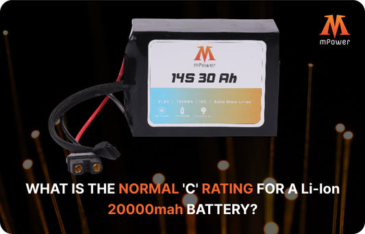 What Is The Normal 'C' Rating for A Li-Ion 20000mah Battery?