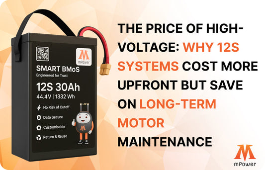 The Price of High-Voltage: Why 12S Systems Cost More Upfront but Save on Long-Term Motor Maintenance