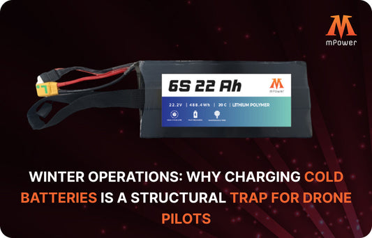 Winter Operations: Why Charging Cold Batteries is a Structural Trap for Drone Pilots