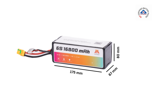 mPower 6S 16800mAh Lithium-ion Battery for Agricultural Spraying Drones