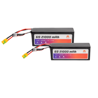 mPower 6S 21000mAh Lithium-ion Batteries for Agricultural Spraying Drones