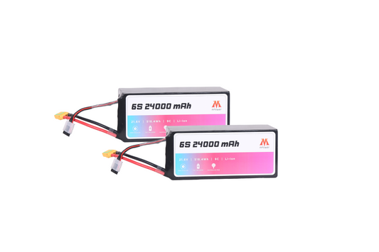 mPower 6S 24000mAh Lithium-ion Batteries for Agricultural Spraying Drones