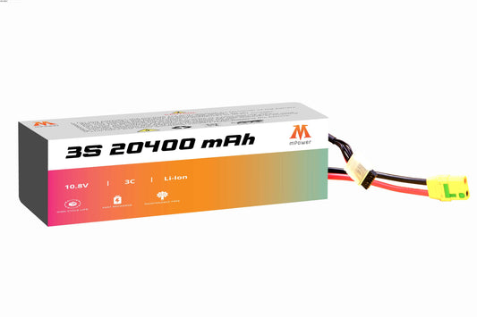 mPower 3S 20400mAh Lithium-Ion Battery for Surveillance Drones-mpowerlithium