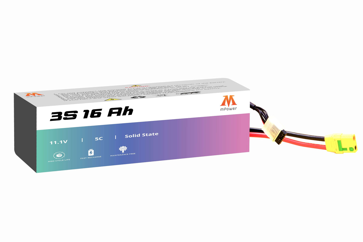 mPower 3S 16Ah Solid States Battery for Surveillance Drones