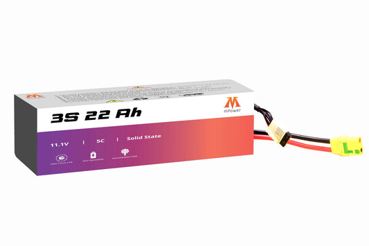 mPower 3S 22Ah Solid States Battery for Surveillance Drones-mpowerlithium
