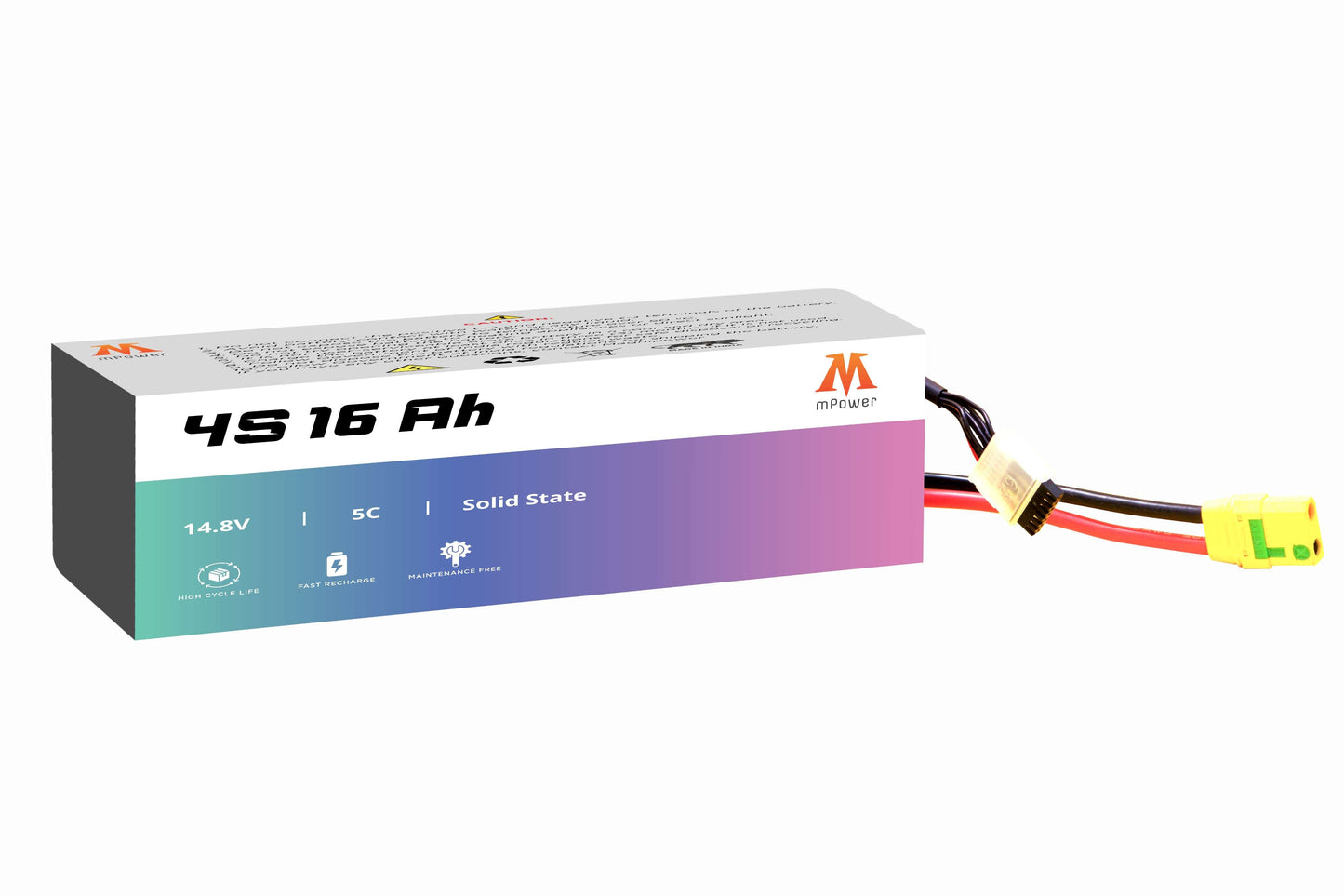 mPower 4S 16Ah Solid States Battery for Surveillance Drones