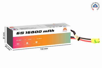 mPower 6S 16800mAh Lithium-ion Battery for Agricultural Spraying Drones