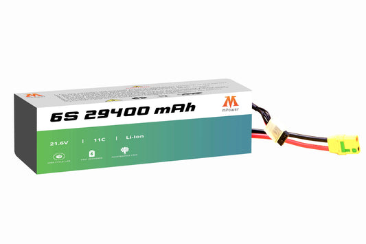 mPower 6S 29400mAh Lithium-Ion Battery for Agricultural Spraying Drones-mpowerlithium