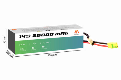 mPower 14S 28000mAh Lithium-Ion Battery for Survey Drones-mpowerlithium